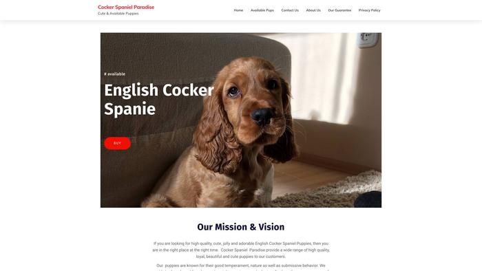 Purecockerspanial.com - Cockerspaniel Puppy Scam Review