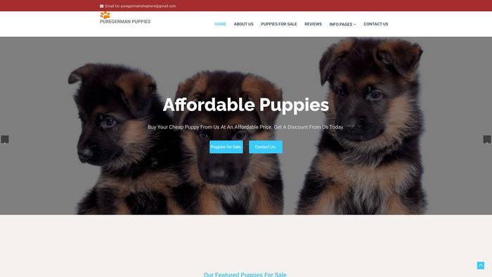 Puregermanshepherd.com - Germanshepherd Puppy Scam Review