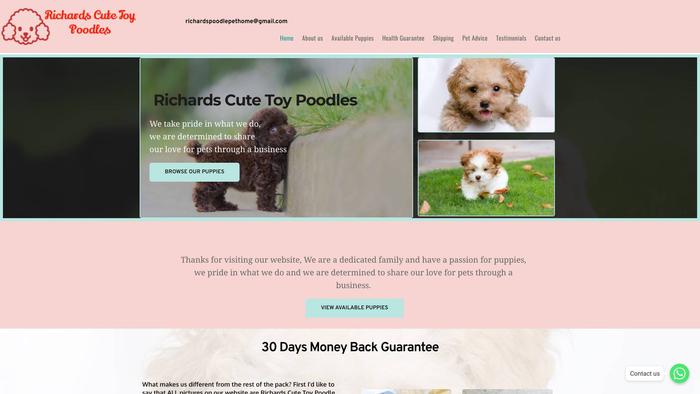 Richardscutetoypoodles.com - Poodle Puppy Scam Review