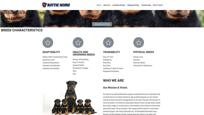 Rottiehome.com - Rottweiler Puppy Scam Review