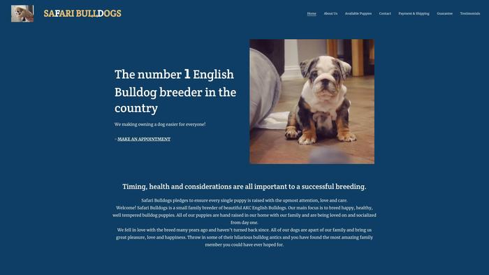 Safaribulldogs.com - Bulldog Puppy Scam Review