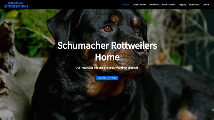 Schumacherrottweilershome.com - Rottweiler Puppy Scam Review