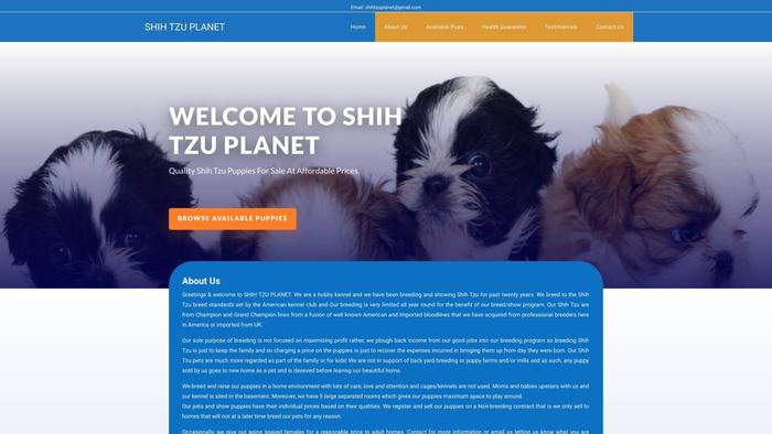 Shihtzusplanet.com - Shihtzu Puppy Scam Review