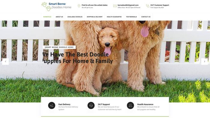 Smartbernedoodleshome.com - Bernedoodle Puppy Scam Review