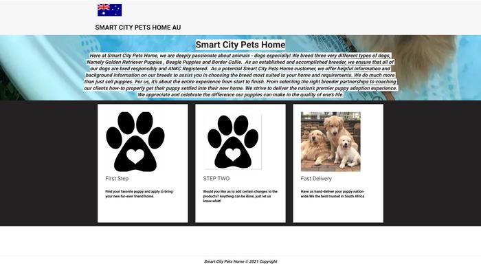 Smartcitypetshomeau.com - Golden Retriever Puppy Scam Review