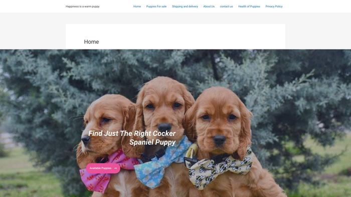 Smartcockerspanielpups.store - Cockerspaniel Puppy Scam Review