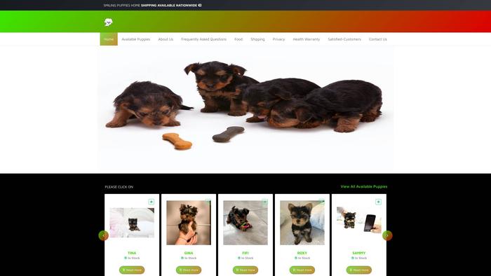 Smilingpupshome.com - Yorkshire Terrier Puppy Scam Review