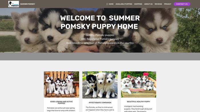 Summerpomsky.com - Pomeranian Puppy Scam Review