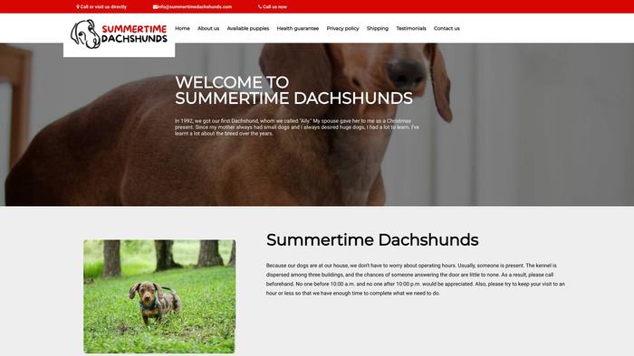 Summertimedachshunds.com - Dachshund Puppy Scam Review