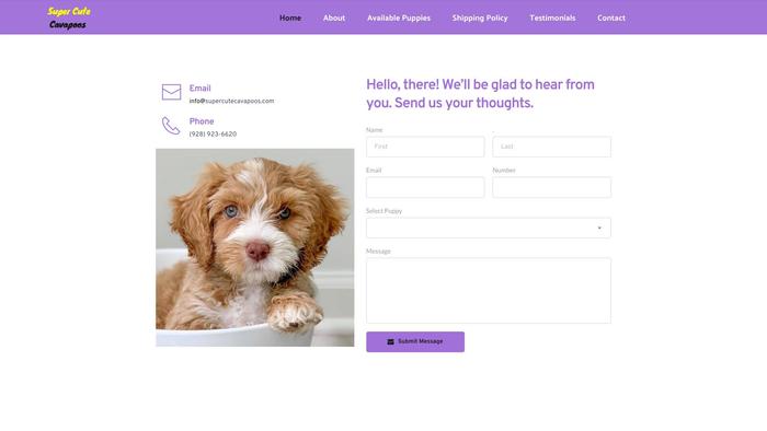 Supercutecavapoos.com - Cavapoo Puppy Scam Review