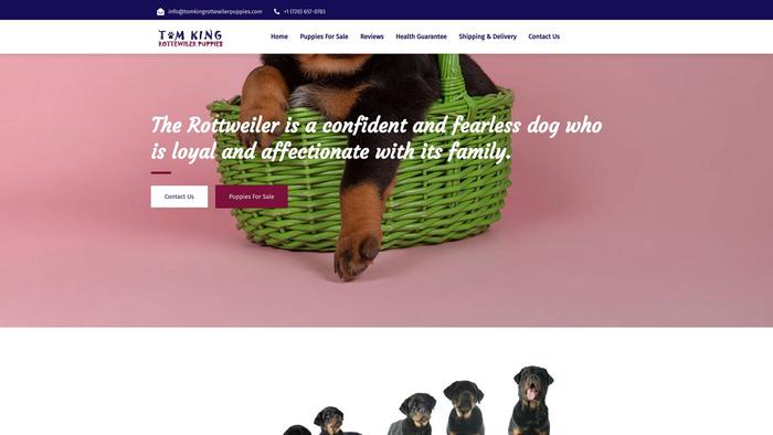 Tomkingrottewilerpuppies.com - Rottweiler Puppy Scam Review