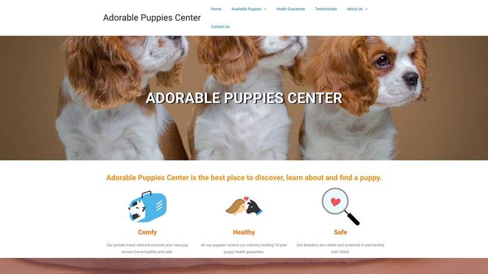 Adorablepuppiescenter.com - Cavalier King Charles Spaniel Puppy Scam Review