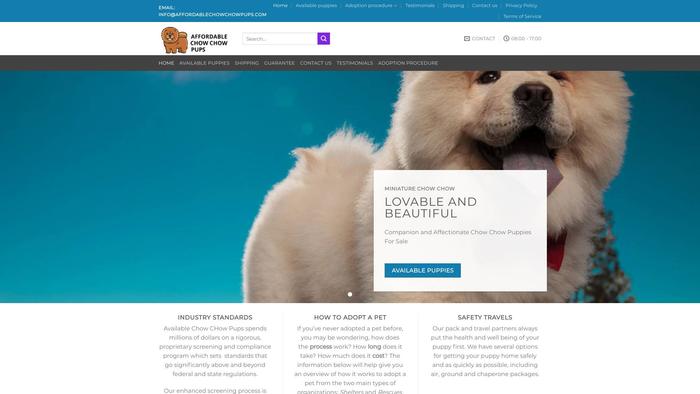 Affordablechowchowpups.com - Chowchow Puppy Scam Review