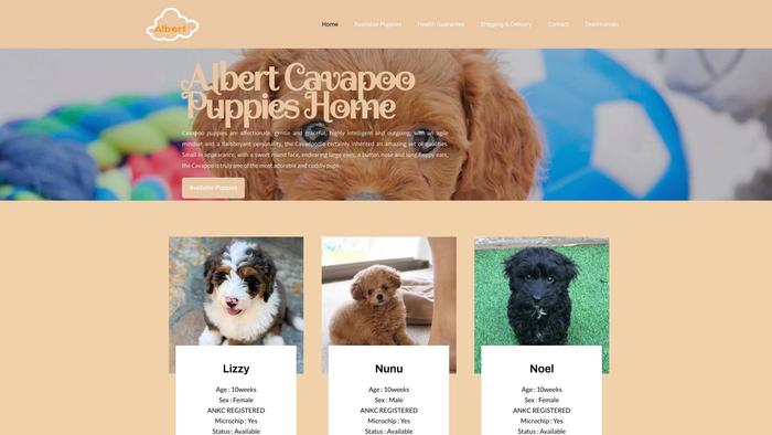 Albertcavapoopuppies.com - Cavapoo Puppy Scam Review