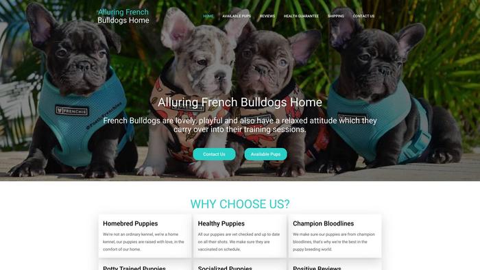 Alluringfrenchbulldogshome.com - French Bulldog Puppy Scam Review