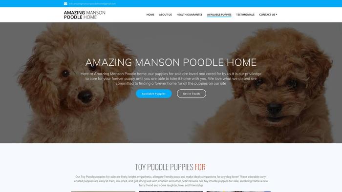 Amazingmansonpoodlehome.com - Poodle Puppy Scam Review