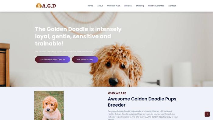 Awesomegoldendoodle.com - Golden Doodle Puppy Scam Review