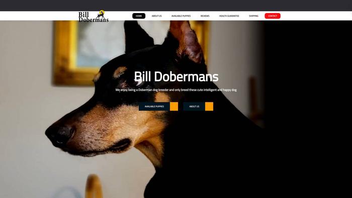 Billdobermans.com - Doberman Pinscher Puppy Scam Review