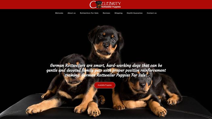 Celebrityrottweilerpuppies.com - Rottweiler Puppy Scam Review