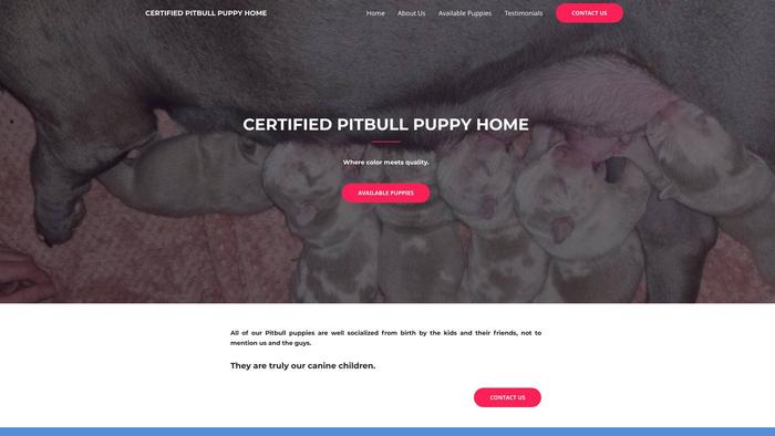 Certifiedpitbullpuppyhome.com - Pit Bull Puppy Scam Review