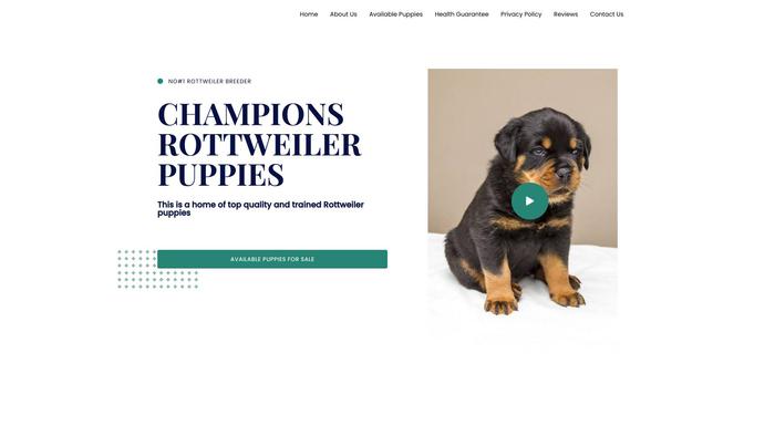 Championsrottweilerpuppies.com - Rottweiler Puppy Scam Review