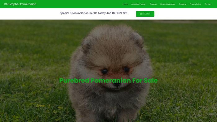 Christopherpomeranian.com - Pomeranian Puppy Scam Review