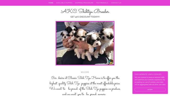 Classicshihtzubreeder.club - Shihtzu Puppy Scam Review