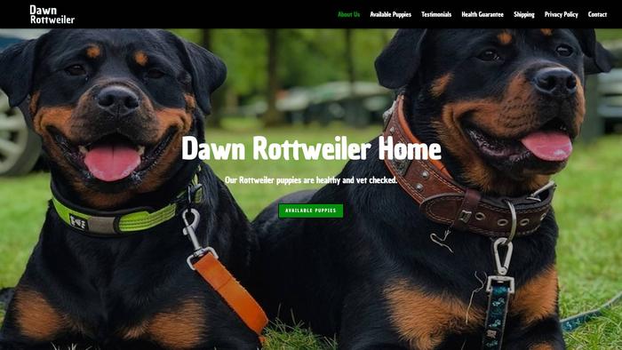 Dawnrottweilerhome.com - Rottweiler Puppy Scam Review