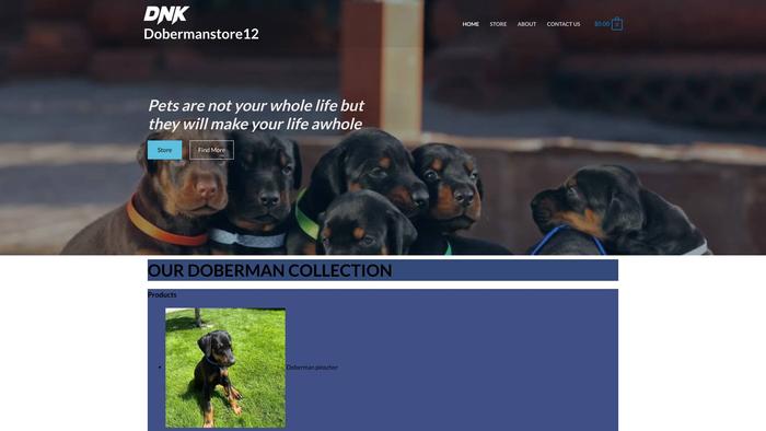 Dobermanstore12.com - Doberman Pinscher Puppy Scam Review