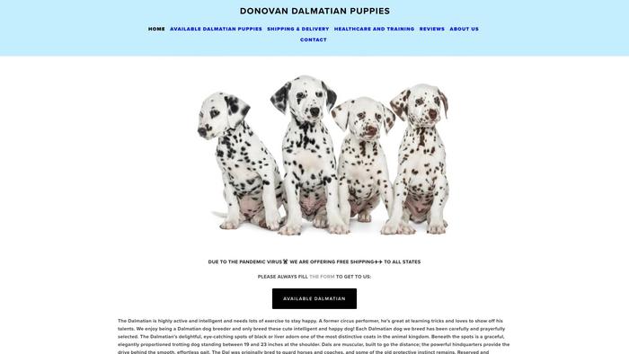 Donodalmatiandogs.com - Labrador Puppy Scam Review