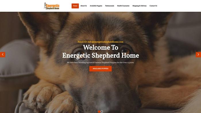 Energeticshepherdhome.com - Germanshepherd Puppy Scam Review