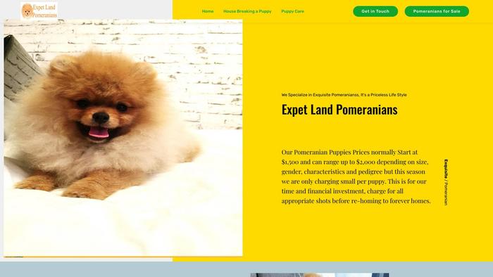 Expetlandpomeranians.com - Pomeranian Puppy Scam Review