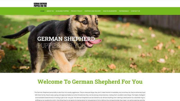 Germanshepherdpuppies4u.com - Germanshepherd Puppy Scam Review