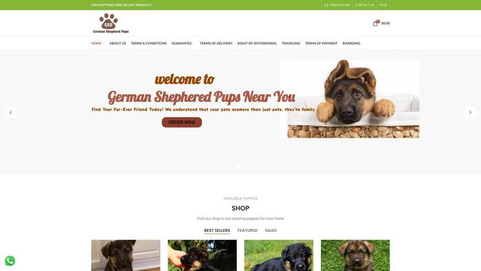 Germanshepherdpupz.com - Germanshepherd Puppy Scam Review