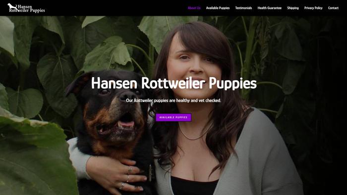 Hansenrottweilerpuppies.com - Rottweiler Puppy Scam Review