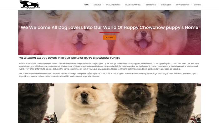 Happychowchowpups.com - Chowchow Puppy Scam Review