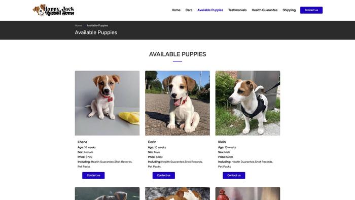 Happyjackerussellhome.com - Jack Russell Terrier Puppy Scam Review