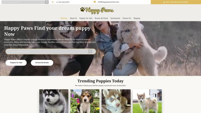 Happypawsconner.com - Australian Shepherd Puppy Scam Review