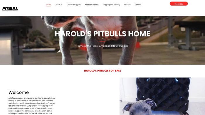 Haroldspitbulls.com - Pit Bull Puppy Scam Review