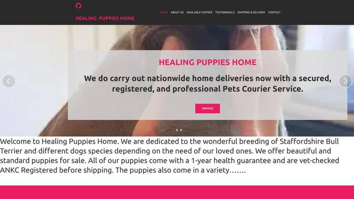 Healingpuppieshome.dog - Terrier Puppy Scam Review