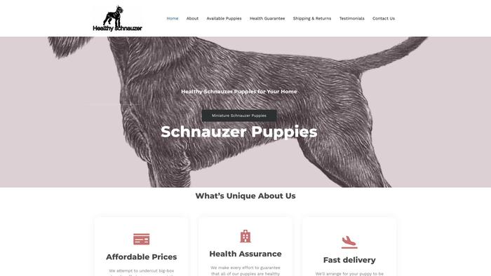 Healthyschnuazer.com - Schnauzer Puppy Scam Review