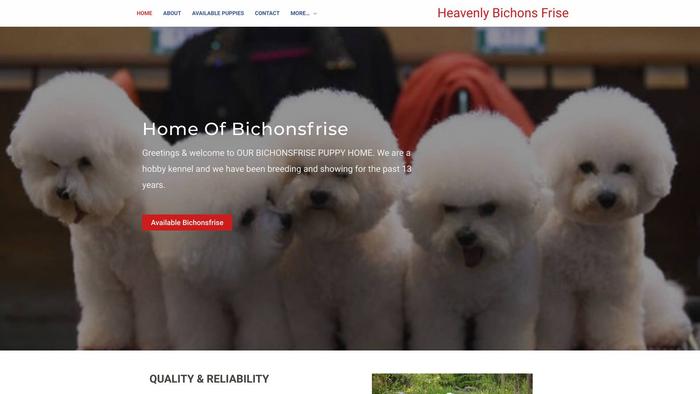 Heavenlybichonsfrise.com - Bichon Frise Puppy Scam Review