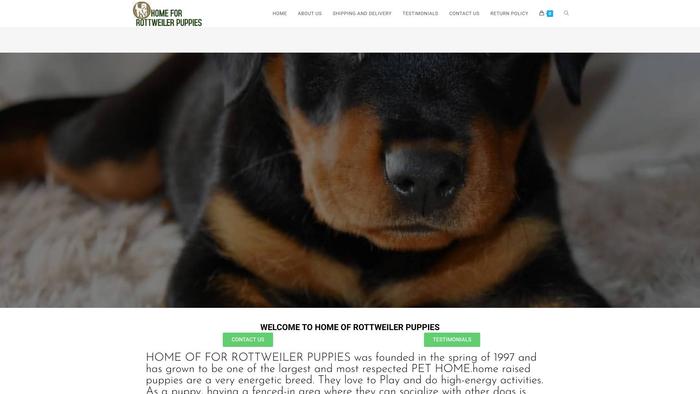 Homeforrottweilerpuppies.com - Rottweiler Puppy Scam Review