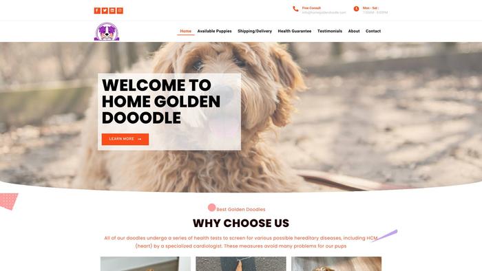 Homegoldendoodle.com - Golden Doodle Puppy Scam Review