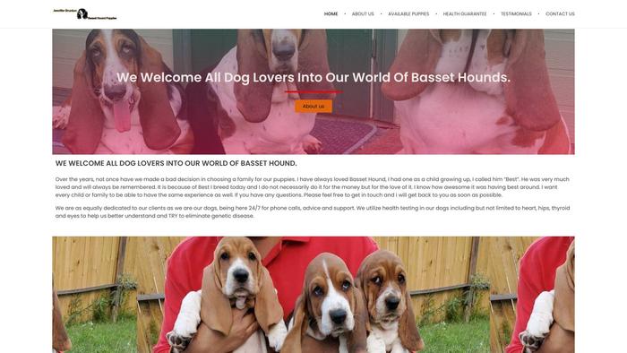 Jenniferbruntonbassethoundpuppies.com - Bassethound Puppy Scam Review