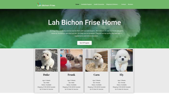 Lahbichonfrisehome.com - Bichon Frise Puppy Scam Review