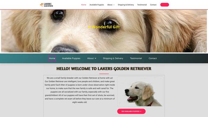 Lakersgoldenretriever.com - Golden Retriever Puppy Scam Review