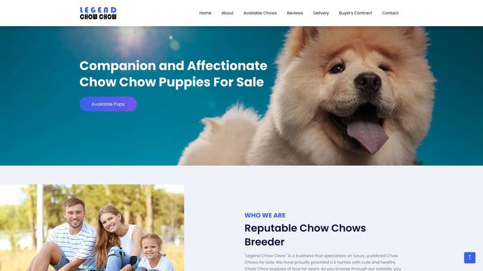 Legendchowchow.com - Chowchow Puppy Scam Review