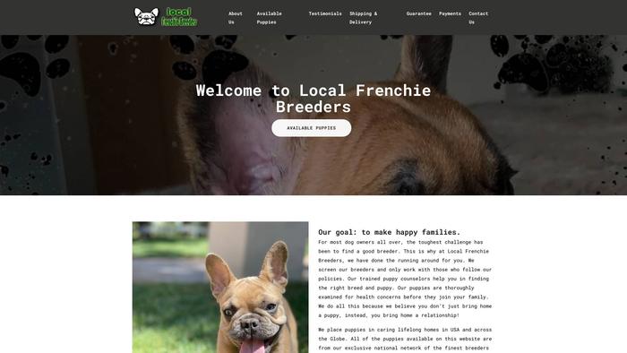 Localfrenchiebreeders.com - French Bulldog Puppy Scam Review