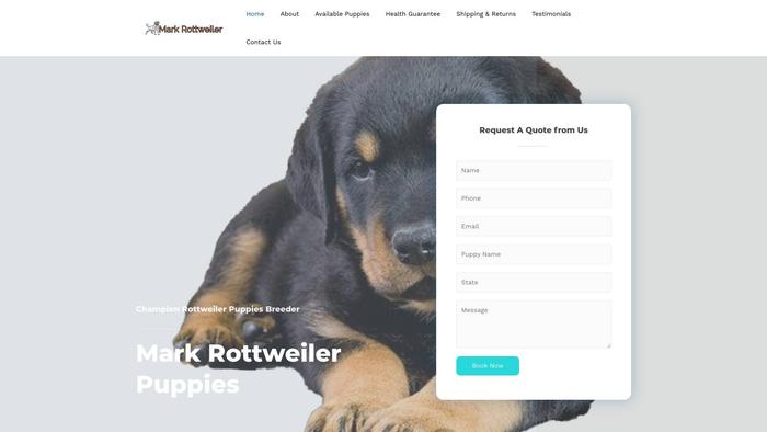 Markrottweilerpuppies.com - Rottweiler Puppy Scam Review